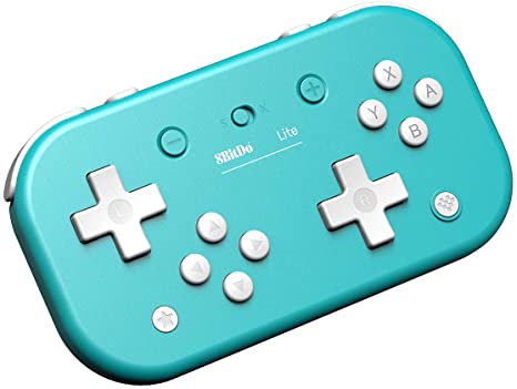 8Bitdo Lite Bluetooth Gamepad for Nintendo Switch Lite, Nintendo Switch & Windows,Steam, Raspberry Pi (Turquoise Edition)