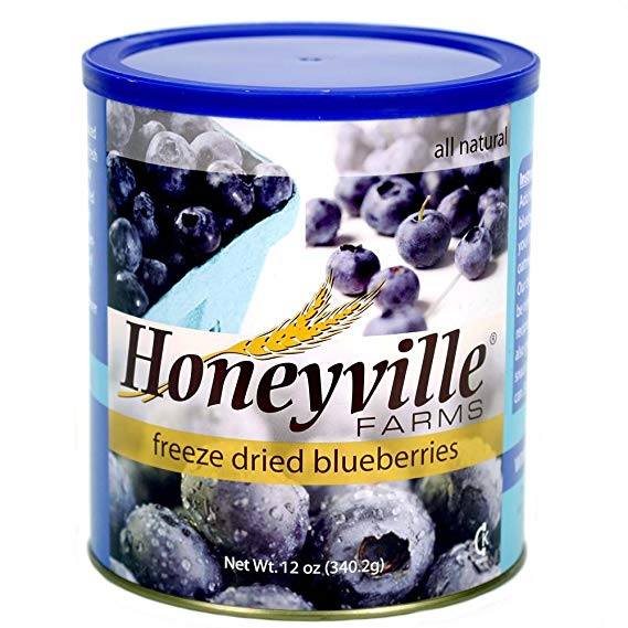 Freeze Dried Blueberries - 12 Ounce Can