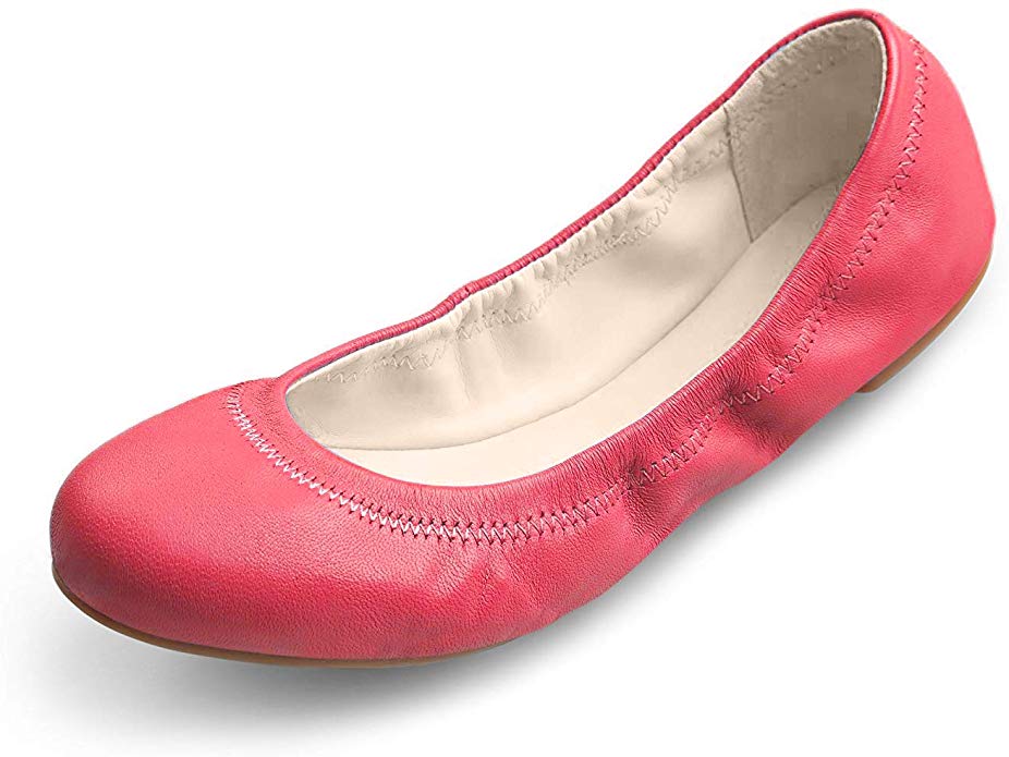 Xielong Women's Chaste Ballet Flat Lambskin Loafers Casual Ladies Shoes Leather