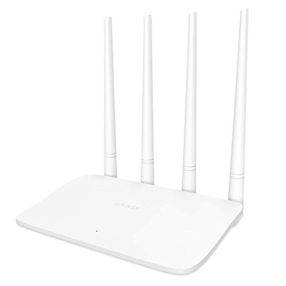 Tenda F6 Wireless N300 Easy Setup Wi-Fi Router 300 (White, Not a Modem)