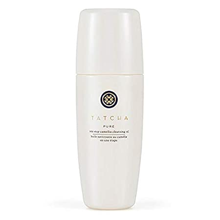 Tatcha Pure One Step Camellia Cleansing Oil: 2 in 1 Makeup Remover to Gently Cleanse and Dissolve Waterproof Makeup Leaving Silky Skin - 300 ml | 10 oz