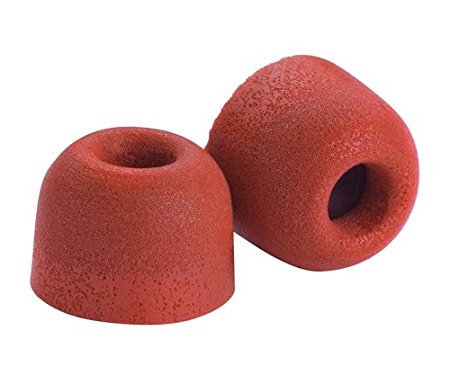 Comply Premium Replacement Foam Earphone Earbud Tips - Isolation T-500 (Red, 3 Pairs, Large)