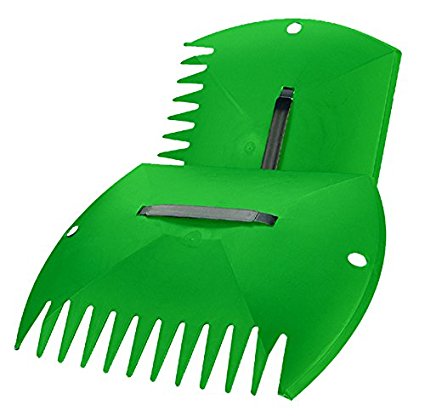 Lawn Claws - Easy and Durable Plastic Garden Hand Rake and Yard Leaf Scoop Tool, 45TAF6