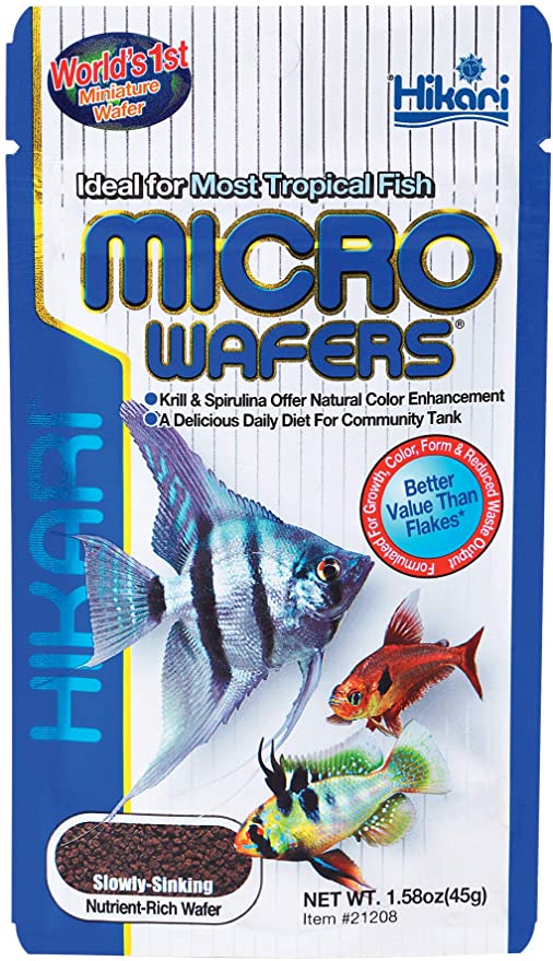 Hikari Micro Wafers Fish Food, 1.58-Ounce