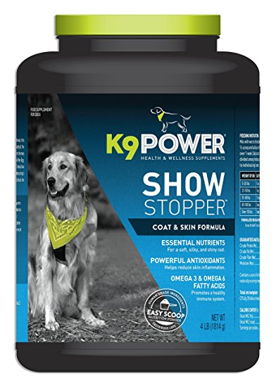 K9 Power - Show Stopper Dog Coat and Skin Formula