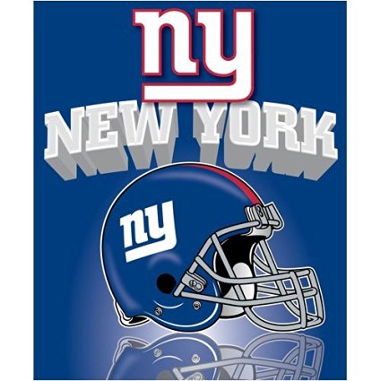 New York Giants Fleece Throw