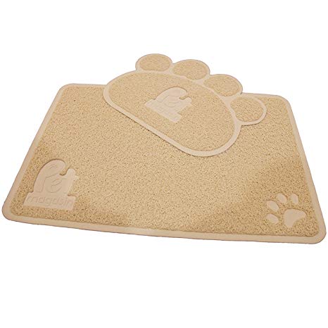 Cat Litter Mat (2-Mat Set) - Soft and Durable Pet Litter Mats for Cats, Dogs, and Puppies - One Big (24.5'' x 16.5'') and One Small (15.5'' x 12.5'') by Pet Magasin
