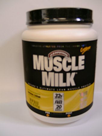 Muscle Milk Protein Powder, Banana Creme 1.93 Lbs.