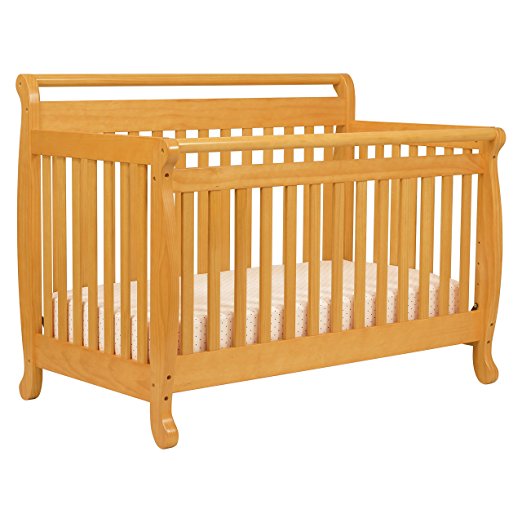 DaVinci Emily 4-in-1 Convertible Crib in Honey Oak