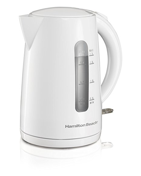 Hamilton Beach 41001 Cordless Kettle, White