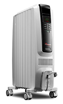 Delonghi TRD40615ECA Dragon Digital Full Room Radiant Heater, White