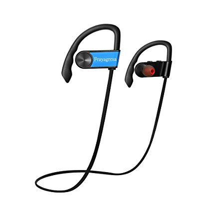 Bluetooth Headphones Wireless Earphones for Sport Running with Mic New Blue By Frayagresa (Blue)