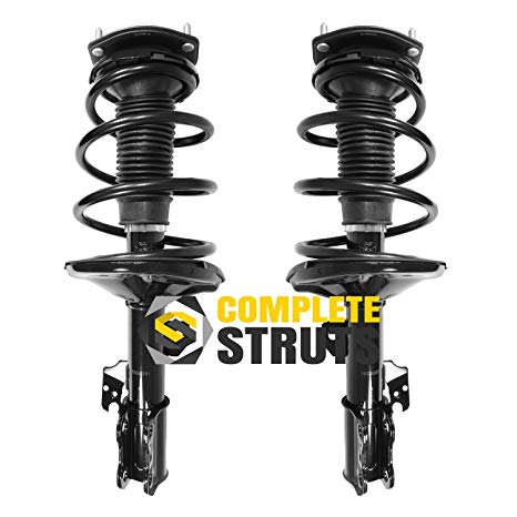 Front Quick Complete Struts & Coil Spring Assemblies Compatible with 2002-2003 Toyota Camry (Pair)