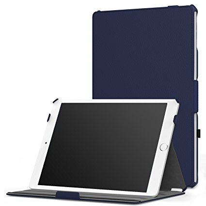 MoKo iPad Air 2 Case - Slim-Fit Multi-angle Folio Cover Case for Apple iPad Air 2 9.7" 2014 Released Tablet, INDIGO (with Auto Wake / Sleep, Not Fit iPad Air 2013 Released Tablet)