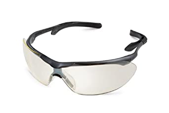 Gateway Safety 35GY0M Flight Cushioned Eye Safety Glasses, Clear In/Out Mirror Lens, Gray Frame