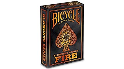 Magic Tricks | Bicycle Fire Playing Cards | Custom Designed Playing Cards | Unique | Collectable