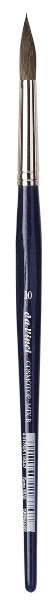 da Vinci Watercolor Series 5530 CosmoTop Mix B Paint Brush, Round Synthetic/Natural Mix, Size 10