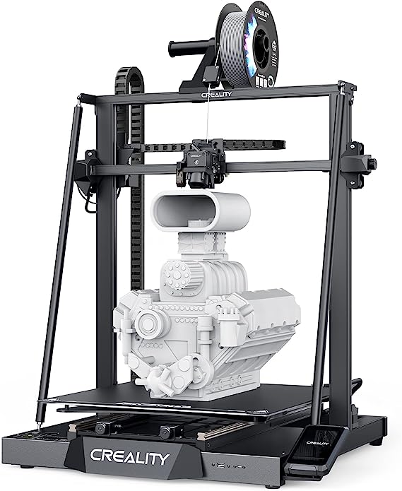 Creality 3D Printers CR-M4 Largest FDM 3D Printer 25-Point CR-Touch Auto-Leveling Flexible PC Surface Fast-Heating Bed Quasi-Industrial Grade Large Format Dual Y-axis Linear Rails 17.71"*17.71"*18.5"