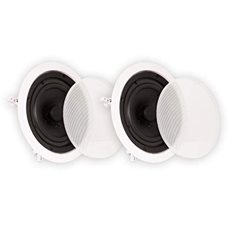 Theater Solutions TS65C In Ceiling 6.5" Speakers Surround Sound Home Theater Pair