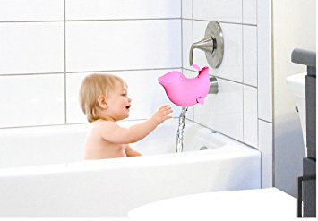 Pinky The Porpoise Soft Bath Spout Cover by Luvit