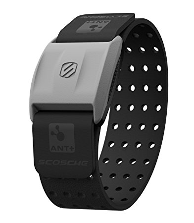 Scosche RHYTHM  Heart Rate Monitor with Armband, Black