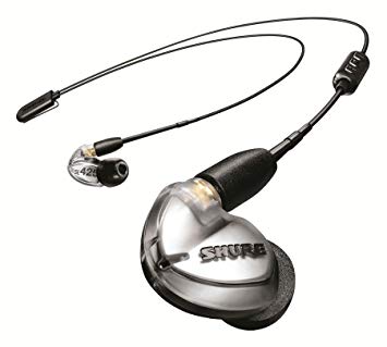 Shure SE425 Wireless Earphones with Bluetooth 5.0, Sound Isolating, Silver
