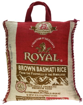 Royal Brown Basmati Rice, 10 Pound