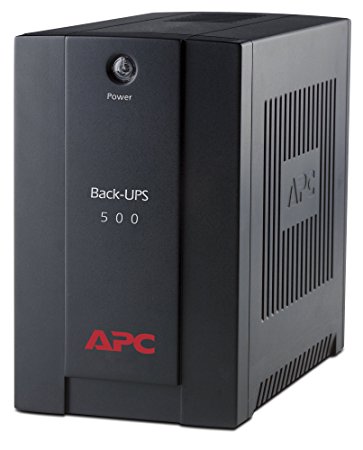 APC Back-UPS BX - Uninterruptible Power Supply 500VA, - BX500CI - AVR, 3 Outlets IEC-C13