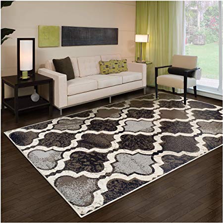 Superior Viking Area Rug, 6' x 9', Chocolate