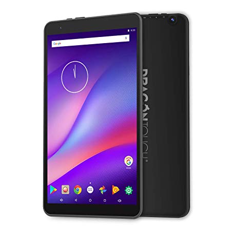 [Upgraded] Dragon Touch V10 10" Android Tablet, 16GB Storage, Quad-Core Processor, 1280x800 IPS HD Display, Wi-Fi only, BT 4.0, GPS, FM, Mini HDMI, Black