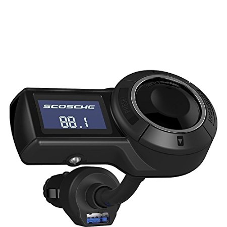 SCOSCHE FMTD9 FM Transmitter with Charging and Music Control for iPhone 5/5S/5C & iPod Touch 5Th Gen