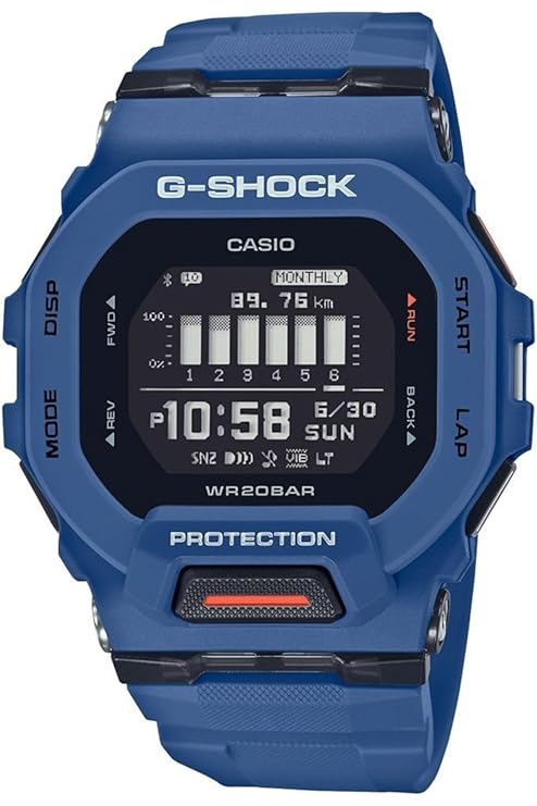 Casio G-Shock Digital Black Dial Men GBD-200-2DR (G1147)