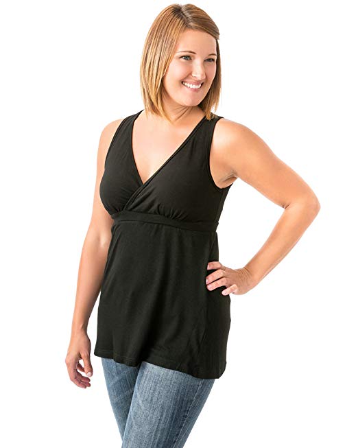 Kindred Bravely Ultra Soft French Terry Nursing Tank Top for Maternity/Breastfeeding