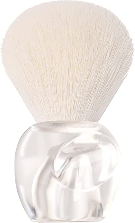 BQAN Nail Dust Brush Nail Art Dust Powder Remover Brush Nail Arts Dust Cleaner Brush Soft Kabuki Cleaner Brush for Makeup or Acrylic UV Gel Nail Arts (Transparent)…