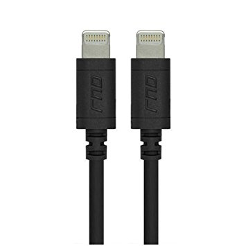RND Apple Certified Lightning USB 6ft Cable (2-Pack) for iPhone (10/X/8/8 Plus/7/7 Plus/6/6 Plus/6S /6S Plus/5/5S/5C/SE) iPad (Pro/Air/Mini) and iPod Data Sync and Charge (6 feet/black)