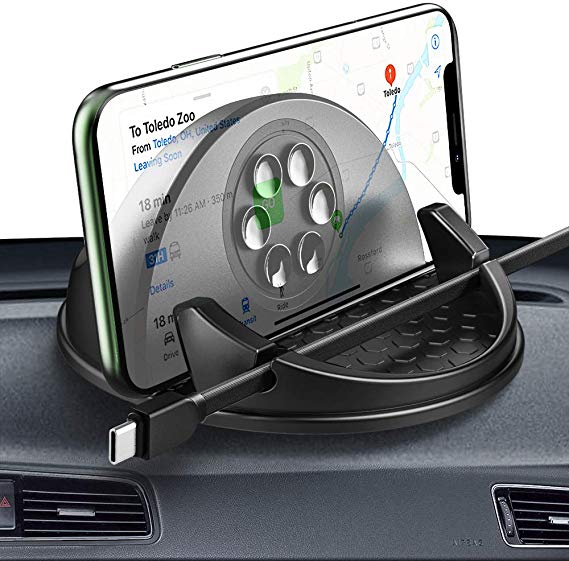 MoKo Wireless Car Charger, 10W Qi Fast Charging Clamping Car Mount, Dashboard Phone Holder Compatible iPhone 11/11 Pro/11 Pro Max/Xs MAX/XS/XR/X/8/8 Plus, Samsung Galaxy Note 10/S10/S9/S8  and More
