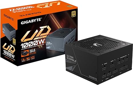 GIGABYTE GP-UD1000GM PG5 Rev2.0 1000W 80 Plus Gold Certified Fully Modular Power Supply