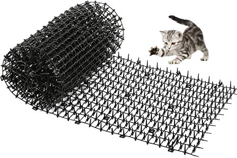 Kohree Cat Scat Mat with Spikes, 2m x 0.3m Cat Dog Animal Spikes Repellent Deterrent Mat, Anti Cat Mat Indoor Cat Deterrent Outdoor Mat for Garden, Fence