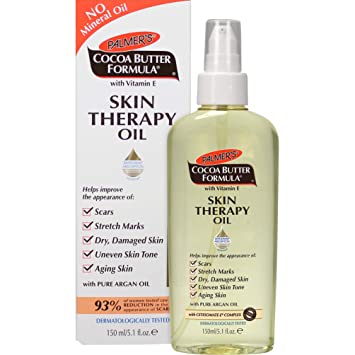 Palmer's Cocoa Butter Formula Skin Therapy Moisturizing Body Oil with Vitamin E, 5.1 Ounces