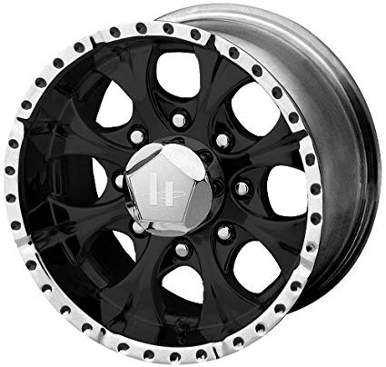 Helo HE791 Gloss Black Machined Wheel - (16x8"/8x6.5")