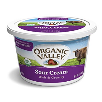 Organic Valley, Organic Sour Cream, 16 oz