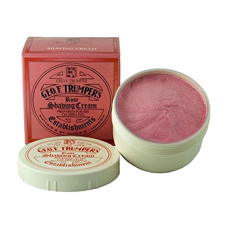 Geo F Trumper Shaving Cream Jar - Rose (200g)