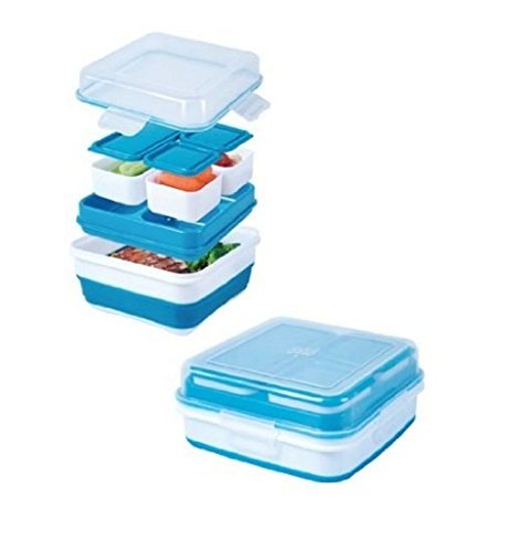 Cool Gear Ez-freeze® Collapsible Bento Box (Assorted Colors)