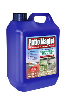 Scotts Miracle-Gro Patio Magic Green Mould and Algae Killer Liquid Concentrate Bottle 5 L