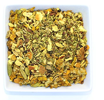 Tealyra - Holistic Health Tea - Turmeric Healthy Tonic - Ginger - Fennel - Cinnamon - Loose Leaf - Natural Weight Loss - All-In-One Wellness Blend - Anti-Inflammatory - Caffeine-Free - 112g (4-ounce)