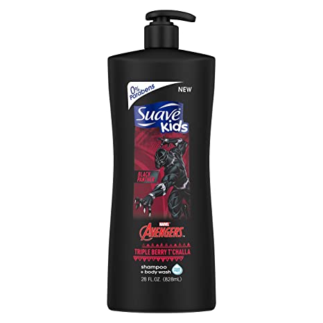 Suave Kids 2in1 Shampoo & Body Wash Black Panther 28 oz