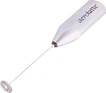Aerolatte Milk Frother with Travel Case, The Original Steam-Free Frother, Satin Finish