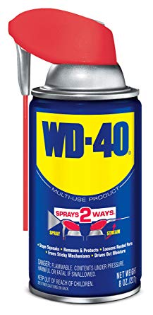 WD-40 Multi-Use Product - Multi-Purpose Lubricant with Smart Straw Spray. 8 oz. (12 Pack)