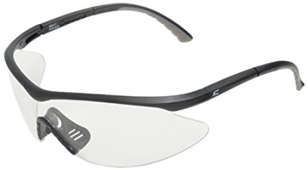 Edge Eyewear DB111 Banraj Safety Glasses, Black with Clear Lens