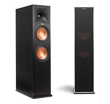 Klipsch RP280FA Tower Speaker w/ Dolby Atmos Height Channel (Black Pair) …